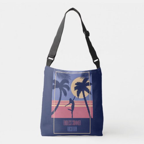 Tropical Endless Summer Vacation  Crossbody Bag