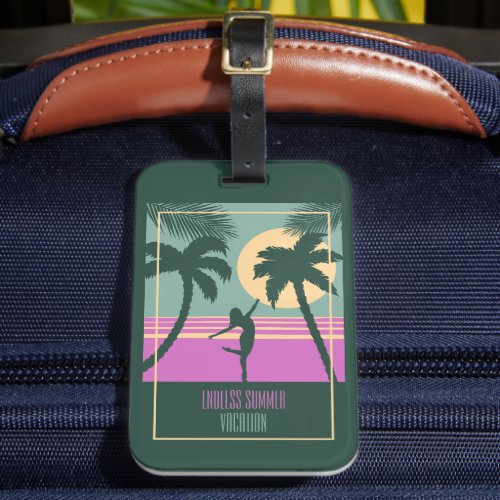 Tropical Endless Summer Vacation  Luggage Tag