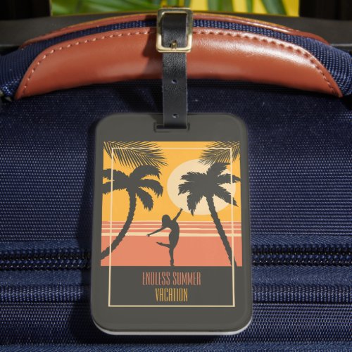 Tropical Endless Summer Vacation  Luggage Tag