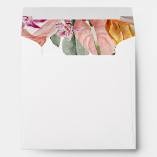 Tropical Envelope with Return Address