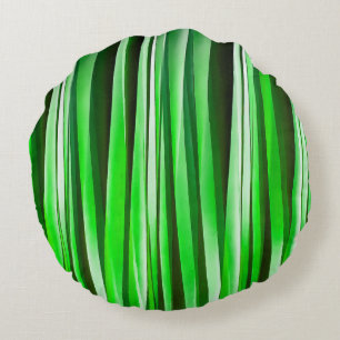 Tropical Environment Round Pillow
