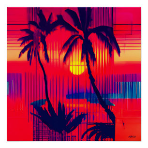 Tropical Escape Fantasy Poster