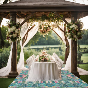  Tropical Essence Floral 9x12 Outdoor Rug