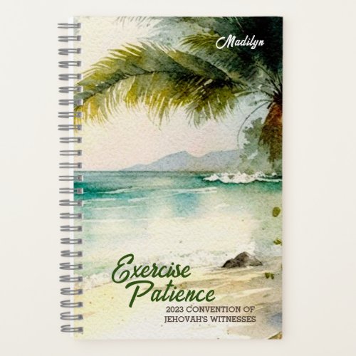 Tropical Exercise Patience 2023 Convention Notebook