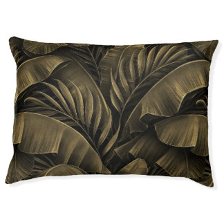 Tropical Exotic: Grunge Golden Nature Pet Bed