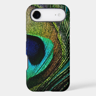 Tropical Exotic Peacock Feather Vibrant Summer iPhone 17 Air Case