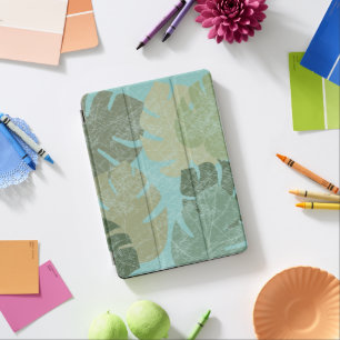 Tropical Faded Leaves iPad Pro Cover