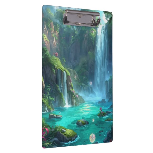 Tropical Falls & Crystal Glow Clipboard (Right)