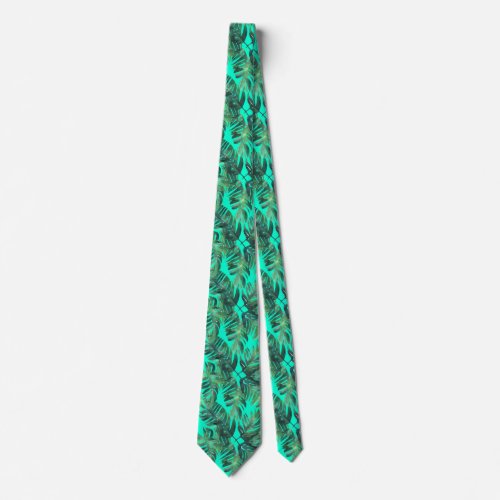 Tropical Fern Necktie