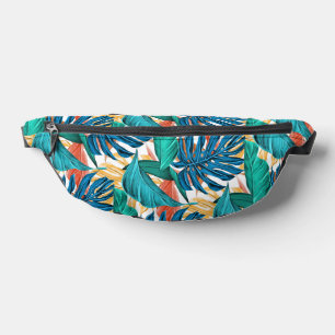 TROPICAL FERNS JUNGLE FANNY PACK