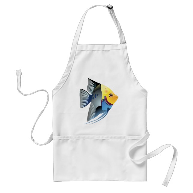 tropical fish adult apron (Front)