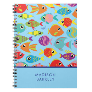 Tropical Fish Aquarium Cute Kid's Notebook