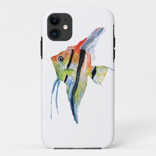 Tropical Fish Art iPhone Case