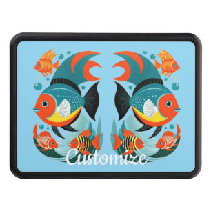 Tropical Fish Assortment Thunder_Cove Hitch Cover