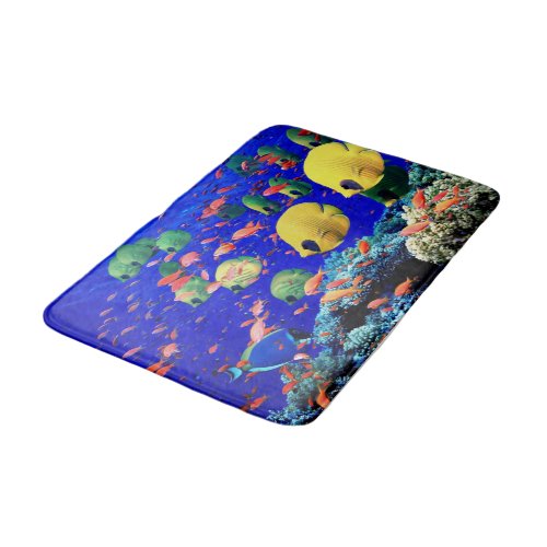 Tropical Fish Bath Room Rug Mat Home Decor