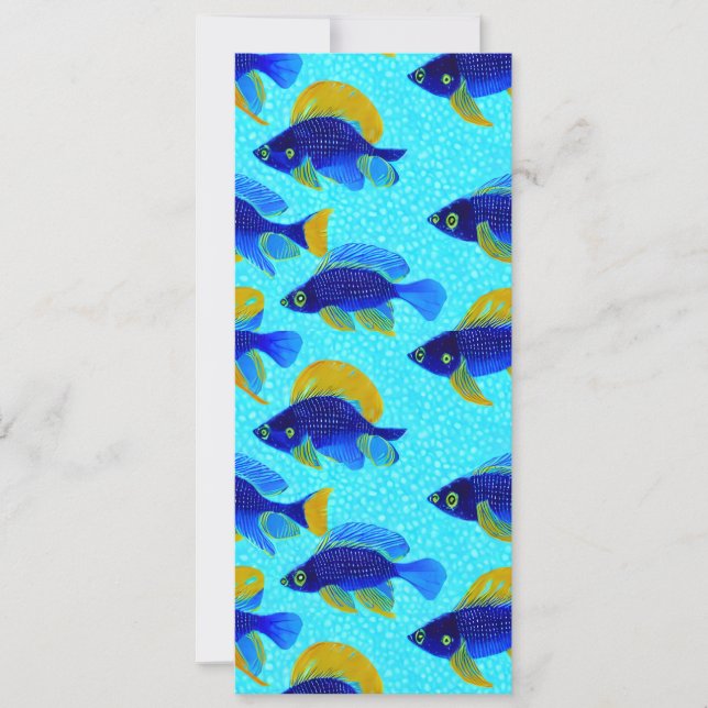 Tropical Fish Bookmark (Front)