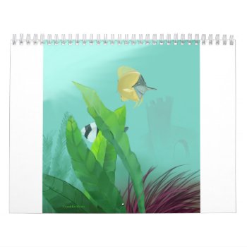 Tropical Fish Calendar by buyfranklinsart at Zazzle