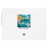 Tropical fish cards (Back Horizontal)