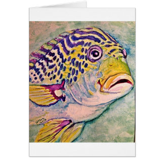 tropical fish cards