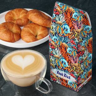 Tropical Fish Colorful Summer Vibes Roasted Coffee