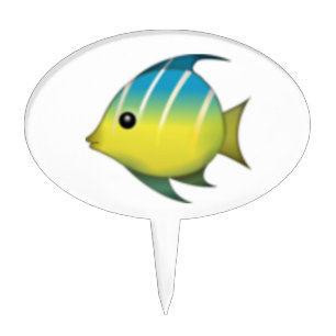 Tropical Fish - Emoji Cake Topper