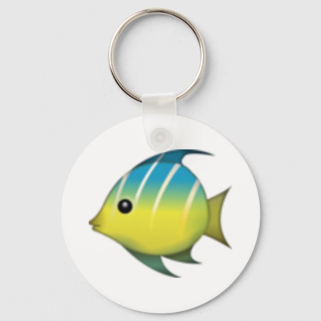 Tropical Fish - Emoji Keychain (Front)