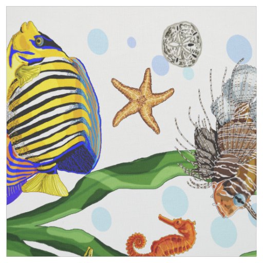 Tropical Fish Fabric