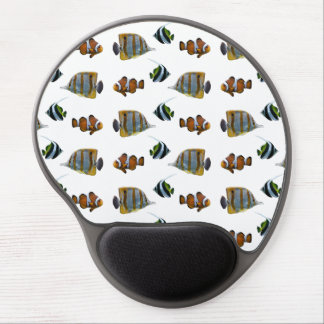 Tropical Fish Frenzy Gel Mousemat (choose colour) Mouse Pad