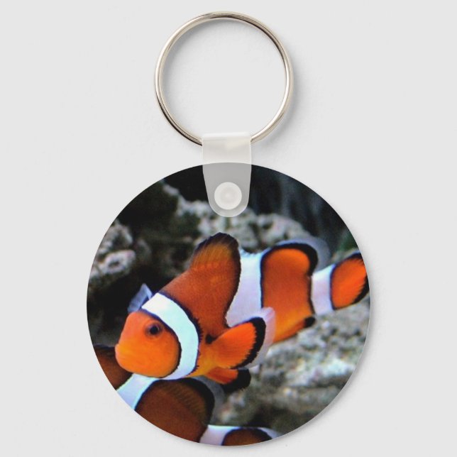 Tropical Fish Keychain (Front)