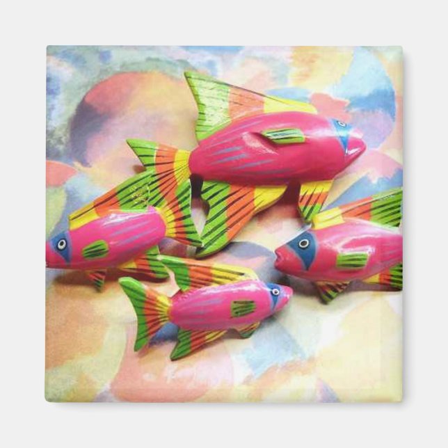 "Tropical Fish" Magnet (Front)