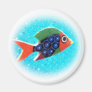 Tropical Fish Magnet