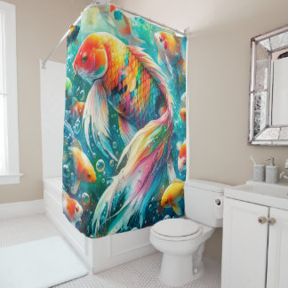 Tropical Fish Shower Curtain