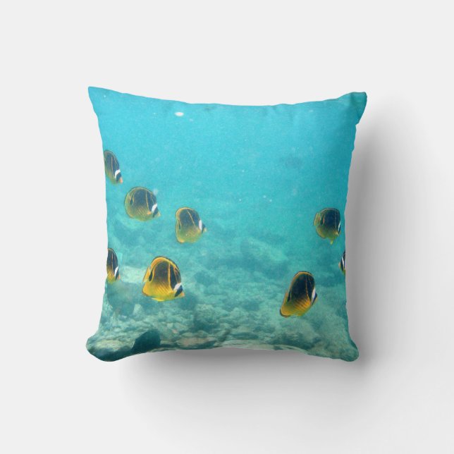 Tropical Fish Underwater Pillow (Front)