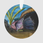 Tropical Fish Watercolor Florida Christmas