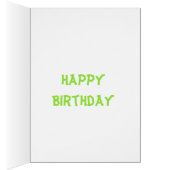 Tropical flamingo art cards (Inside (Right))