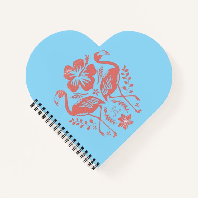 Tropical Flamingo Notebook (Front)