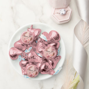 Tropical Flamingo Quinceañera, custom Hershey®'s Kisses®