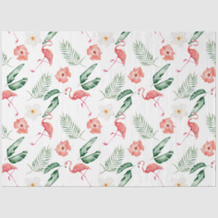 Tropical Flamingo Series Design 17 Tissue Paper