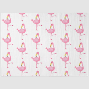 Tropical Flamingo Series Design 7 Tissue Paper