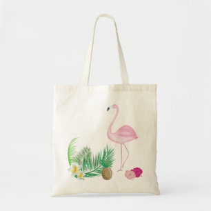 Tropical Flamingo Tote Bag