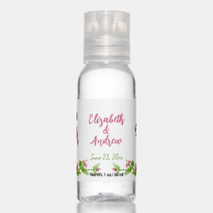 Tropical Flamingoes and flowers Hand Sanitizer