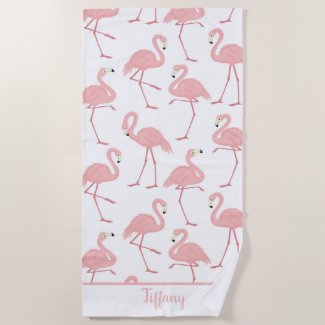 Tropical Flamingos 