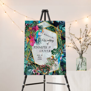 Tropical Flora Paradise Foam Board