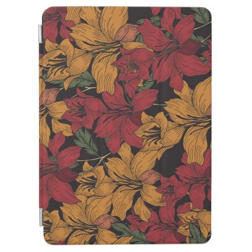 Tropical Floral Beautiful Seamless Pattern iPad Air Cover