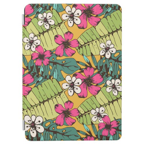 Tropical Floral Botanical Summer Wallpaper iPad Air Cover