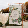 Tropical Floral Bridal Shower Welcome Sign