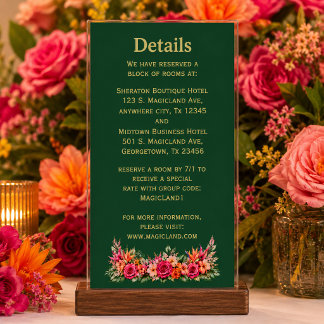 Tropical Floral Colorful | Hibiscus & Greenery Invitation