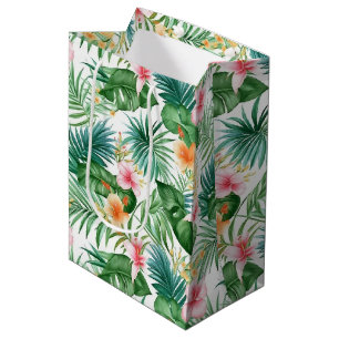 Tropical Floral Gift Bag