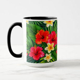 Tropical Floral Gift – Colorful Hibiscus Mug