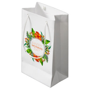Tropical Floral Happy Mother's Day Gift Bag